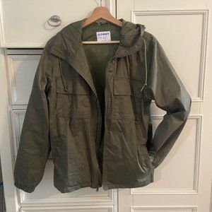 Men’s Old Navy Light Outdoor Jacket, Olive Green, Size Small